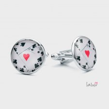 Spinki do mankietów CARDS