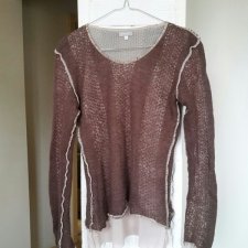 SWETER dwuwarstowy stefanel