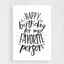 Kartka urodzinowa| A5 |Happy birthday For My ...