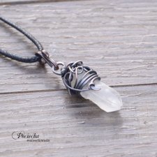Gems love - naszyjnik z kryształem górskim