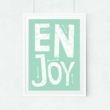 plakat ENJOY  - A3