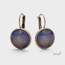 Kolczyki wiszące BLUE SPHERE