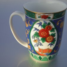 st. michael made in japan May 1989 szlachetnie porcelanowy kubek