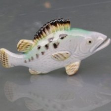 Fantazyjna porcelanowa rybka