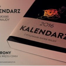 Kalendarz 2016 z rysunkami Antka Wajdy