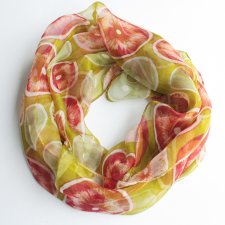 Szal vintage mgiełka