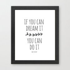 if you can dream it you can do it - A3