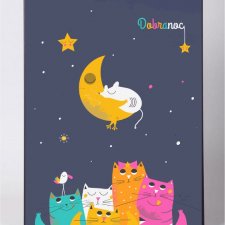 plakat dla dzieci - Dobranoc - 50x70cm