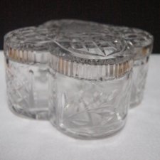 Bombonierka - kryształ - pudełko na cukierki