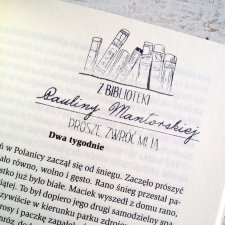 Stempel ślubny personalizowany Ex Libris 80x40mm