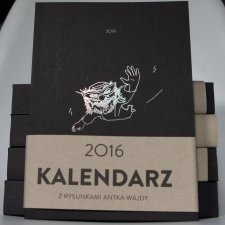 Kalendarz 2016 z rysunkami Antka Wajdy