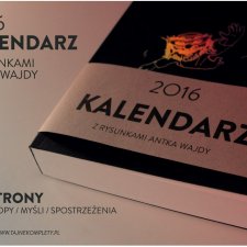 Kalendarz 2016 z rysunkami Antka Wajdy