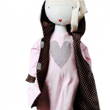 Kurtka, płaszczyk z kapturem. Z szafy Sucrerie