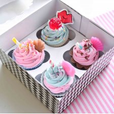 Partybox mydlanych babeczek