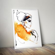 Plakat Modna kobieta