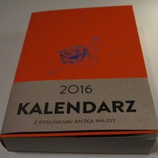 Kalendarz 2016 z rysunkami Antka Wajdy