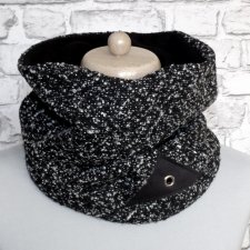 VICTOR wełniany komin męski