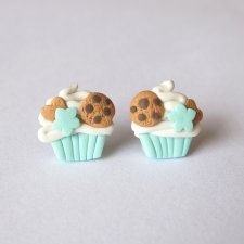 Miętowe Kolczyki Ciastka Świąteczne Muffinki Cupcake