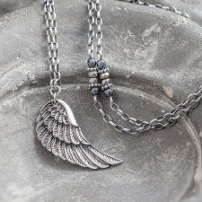 anielskie skrzydło - naszyjnik