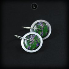 Circles Mini Van Gogh Green - kolczyki