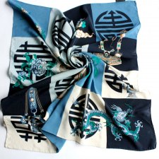 Exclusive silk scarf Art of Silk Tie Rack