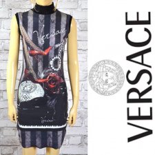 VERSACE SUKIENKA W PRINTY