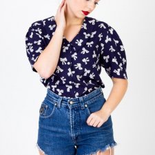 Bow vintage shirt 12/40