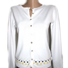 biały sweterek firmy SINEQUANONE