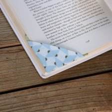 2 zakładki narożne do książek  - Kwadraty