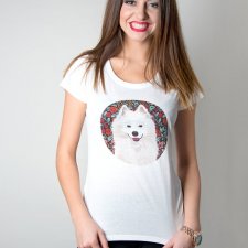Koszulka damska Samoyed