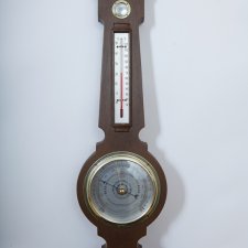 termometr barometr wilgotnościomierz retro