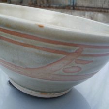 artystyczna ręcznie zdobiona miseczka ceramiczna