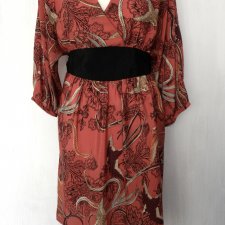 Japońska kimono sukienka
