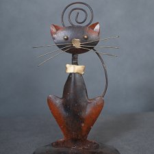 kot metalowy, uchwyt na zdjęcie