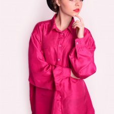 Fuchsia silky shirt (Renata Gibaldi) 46