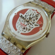 SWATCH - UNIKATOWY ZEGAREK - HAMSA HAND