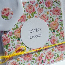 DUŻO RADOŚCI kartka urodzinowa