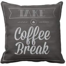 Poduszka dekoracyjna kawa Coffe Break 6542