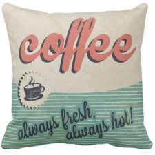 Poduszka dekoracyjna kawa Coffee 6548