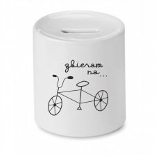 skarbonka. zbieram na rower