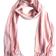 szal vintage pasy Bawełniany