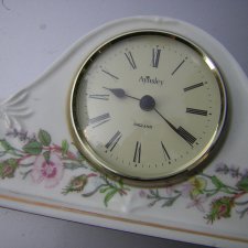 Aynsley Wild Tudor porcelanowy zegar