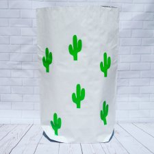 Worek papierowy  torba papierowa kaktusy - 60 cm
