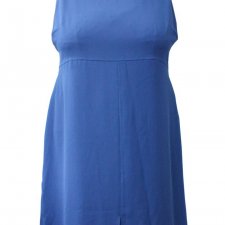 PLUS SIZE Kobaltowa sukienka roz. 48