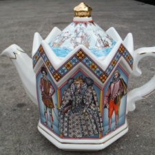 Rarytas od Sadler 4442  kolekcjonerski i użytkowy imbryk - dzbanek porcelanowy