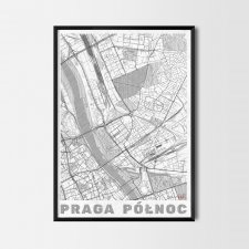 Plakat "Praga Północ" - CityArtPosters