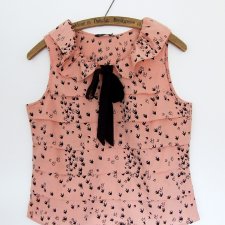 Retro bluzka w jaskółki 12/40