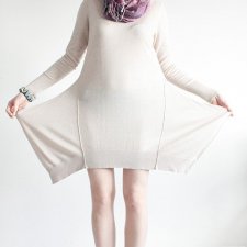 Fantazyjna sukienka vintage