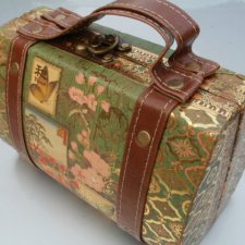 orientalny pojemnik torebka walizeczka pięknie zdobiony bardzo porządnie wykonany wielofunkcyjny niespotykany
