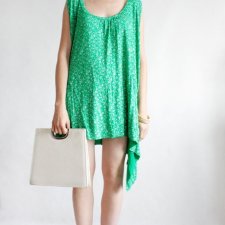 sukienka vintage Oversize oryginalna